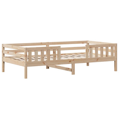 Bed Frame with Roof without Mattress 80x200 cm