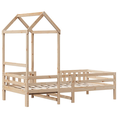 Bed Frame with Roof without Mattress 80x200 cm