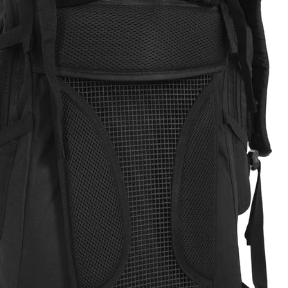 Hiking Backpack Black 60 L Oxford Fabric