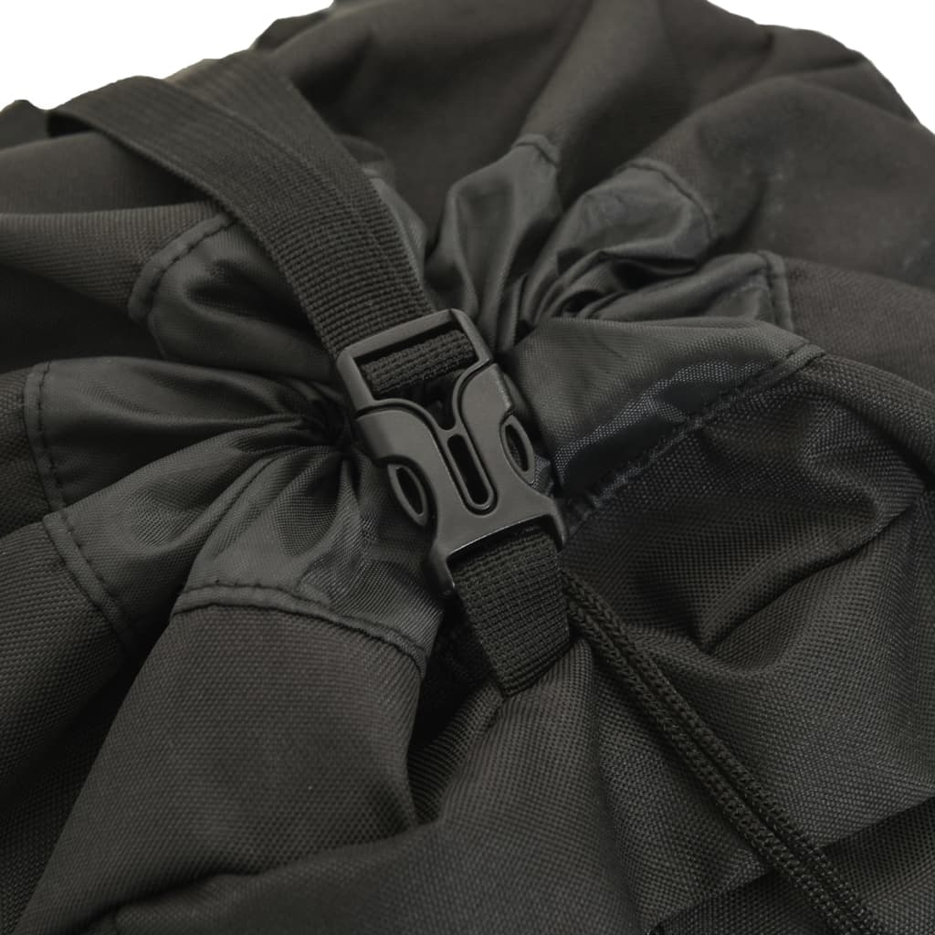 Hiking Backpack Black 80 L Oxford Fabric