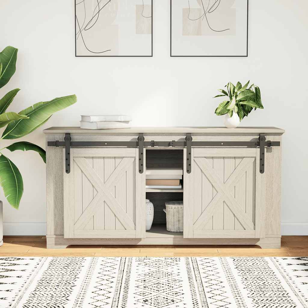  Sliding Cabinet Door Kit 122 cm Carbon Steel