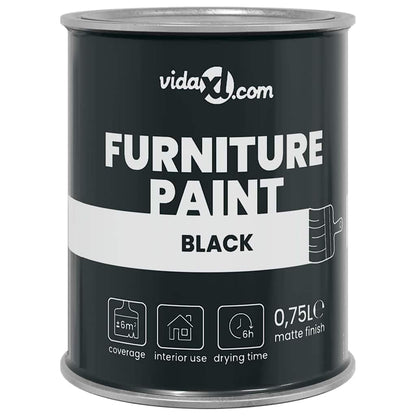 Furniture Paint Black 10 x 10 x 12.2 cm Wall Print