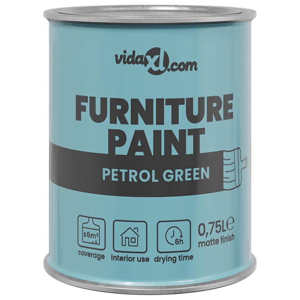 Furniture Paint Green 10 x 10 x 12.2 cm Wall Print