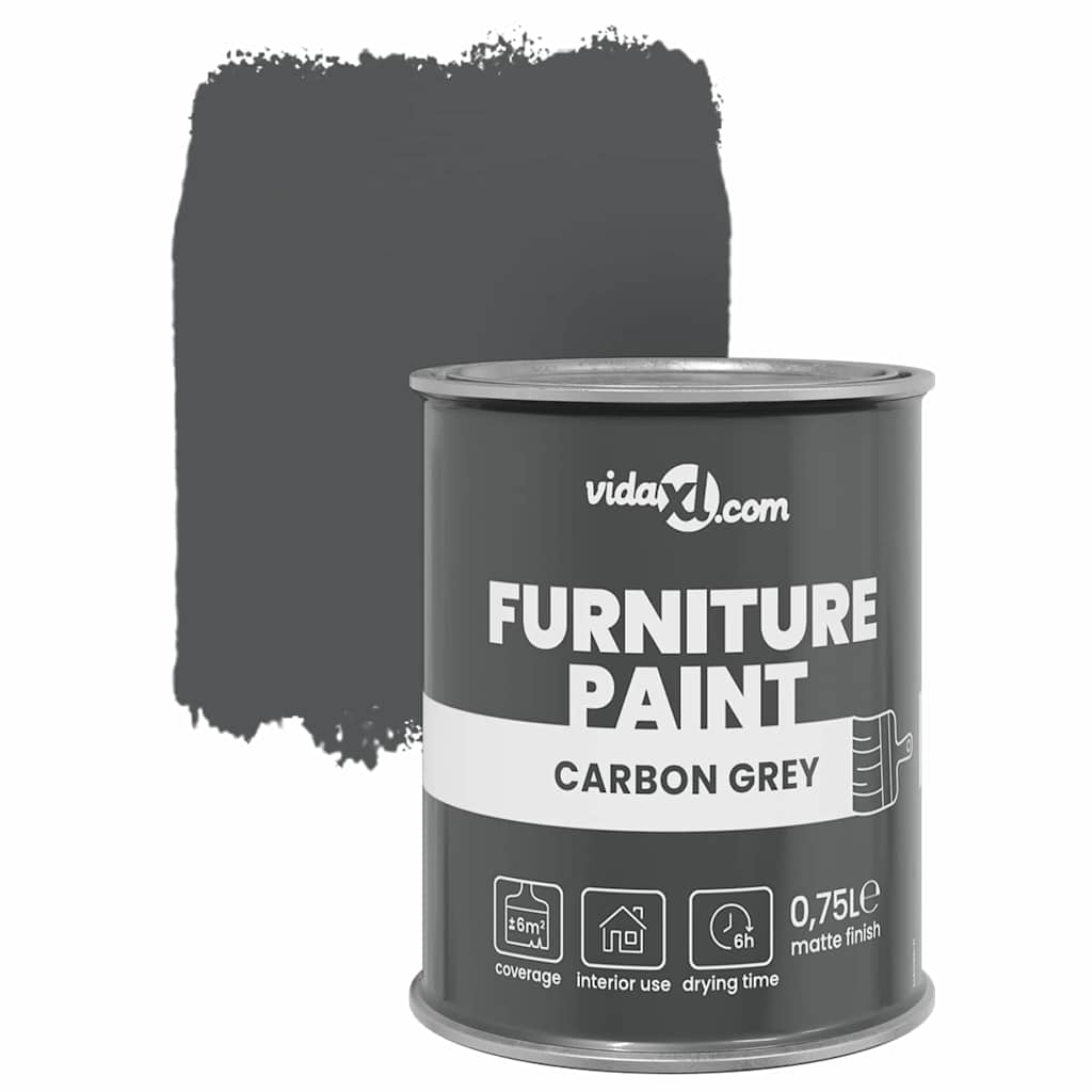Furniture Paint Grey 10 x 10 x 12.2 cm Wall Print