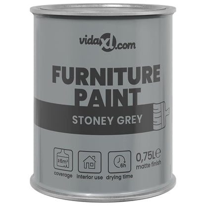 Furniture Paint Grey 10 x 10 x 12.2 cm Wall Print