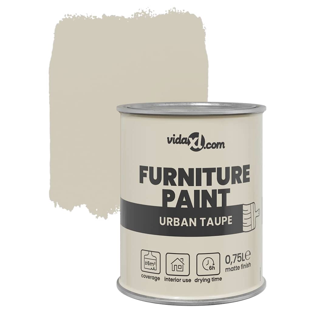 Furniture Paint Brown 10 x 10 x 12.2 cm Wall Print