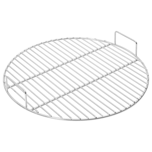 BBQ Grill Grate with Handles Round Ø44.5 cm 304 Stainless Steel