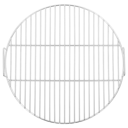 BBQ Grill Grate with Handles Round Ø44.5 cm 304 Stainless Steel