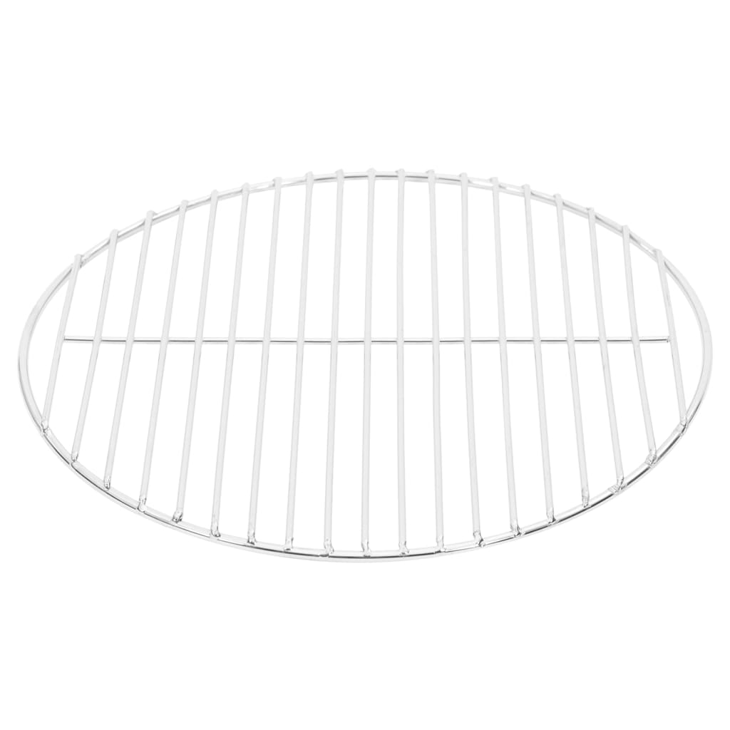 BBQ Grill Grate Round Ø37 cm 304 Stainless Steel