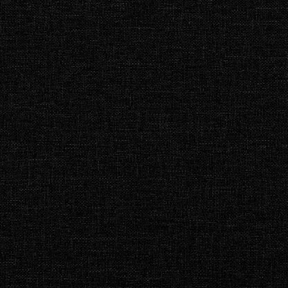 Bed Frame without Mattress Black Super King Fabric
