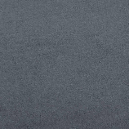 Bed Frame without Mattress Dark Grey Single Velvet