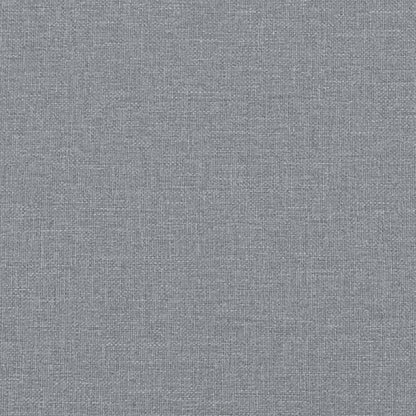 Bed Frame without Mattress Light Grey 100x200 cm Fabric