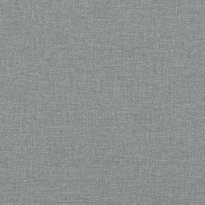 Bed Frame without Mattress Light Grey 120x190 cm Small Double Fabric
