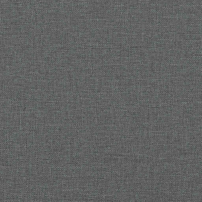 Bed Frame without Mattress Dark Grey Super King Fabric