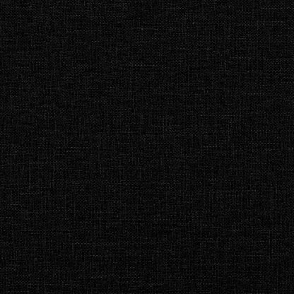 Bed Frame without Mattress Black Super King Fabric