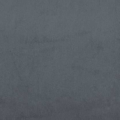 Bed Frame without Mattress Dark Grey 90x190 cm Single Velvet