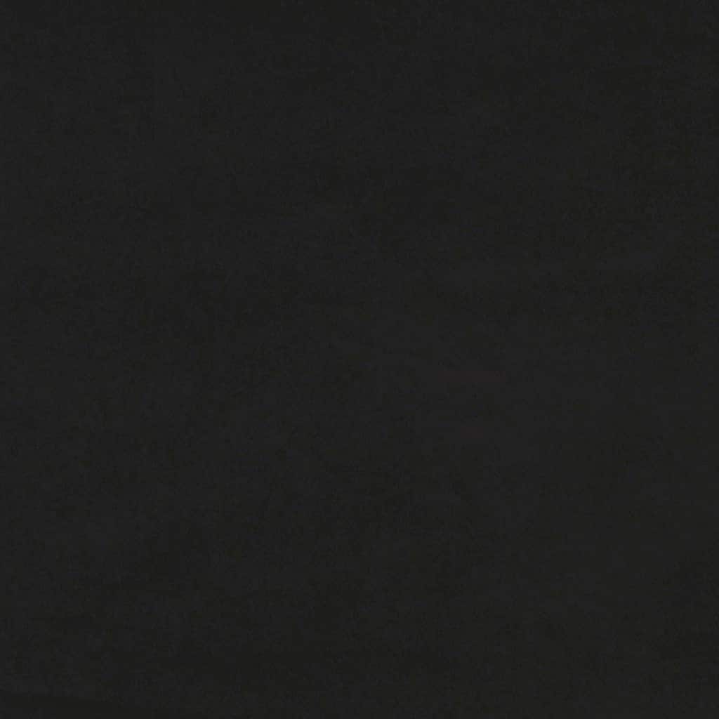 Bed Frame without Mattress Black 90x190 cm Single Velvet