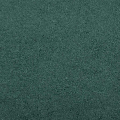 Bed Frame without Mattress Dark Green 120x200 cm Velvet