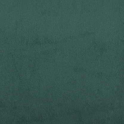 Bed Frame without Mattress Dark Green 140x200 cm Velvet