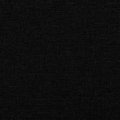 Bed Frame without Mattress Black Super King Fabric