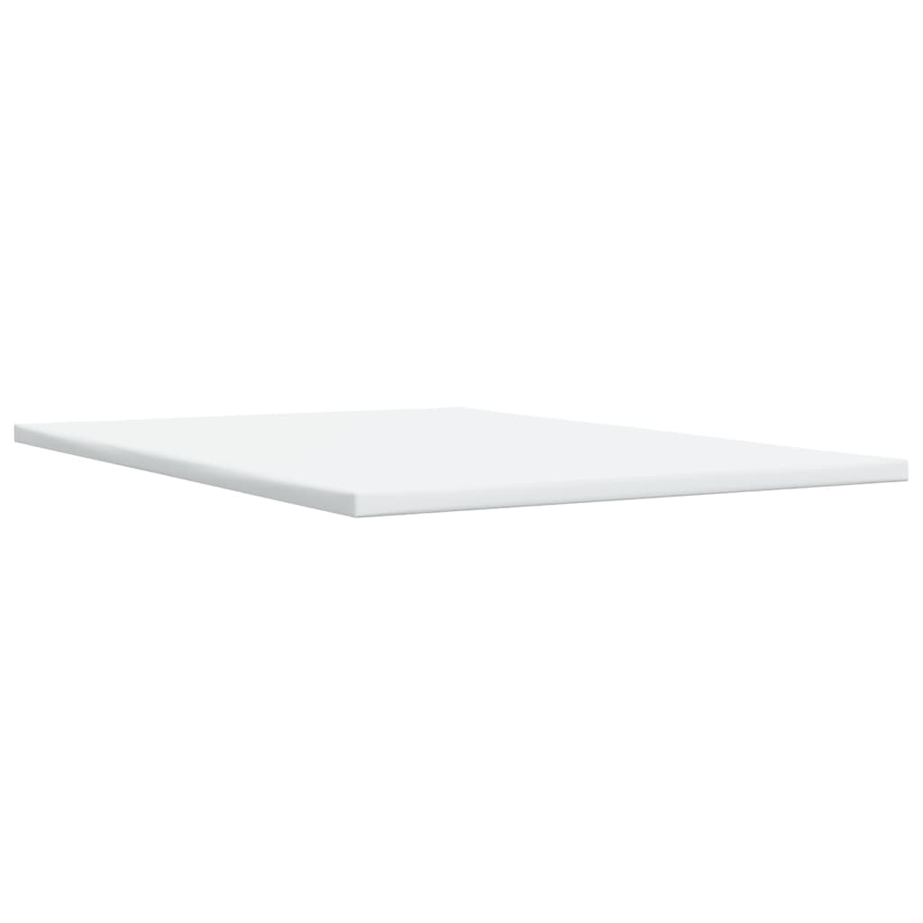 Box Spring Bed with Mattress Light Grey 140x200 cm Fabric