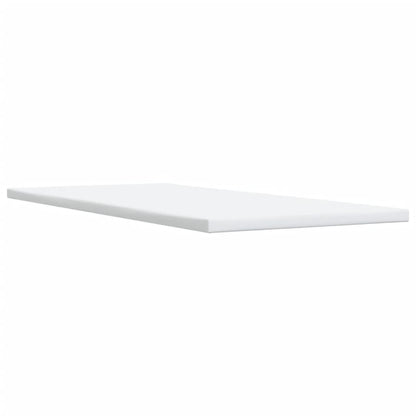 Box Spring Bed with Mattress White 80x200 cm Faux Leather