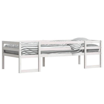 Kids' Bed Frame without Mattress White 80x200 cm Solid Wood Pine
