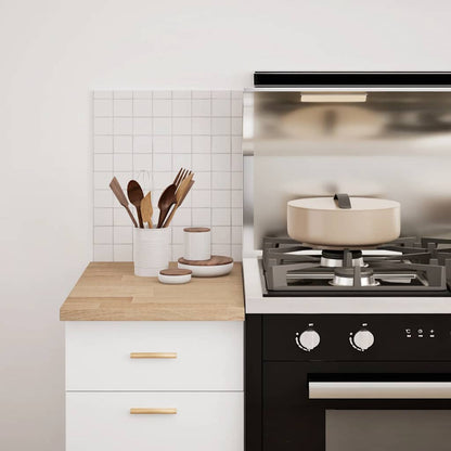 Kitchen Worktop 40x63.5x2.7 cm Solid Wood Oak Rectangular