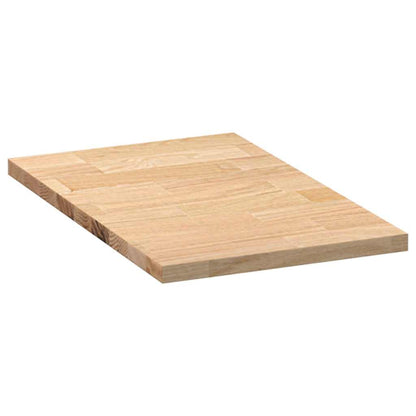 Kitchen Worktop 40x63.5x2.7 cm Solid Wood Oak Rectangular