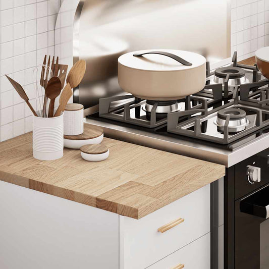Kitchen Worktop 40x63.5x2.7 cm Solid Wood Oak Rectangular