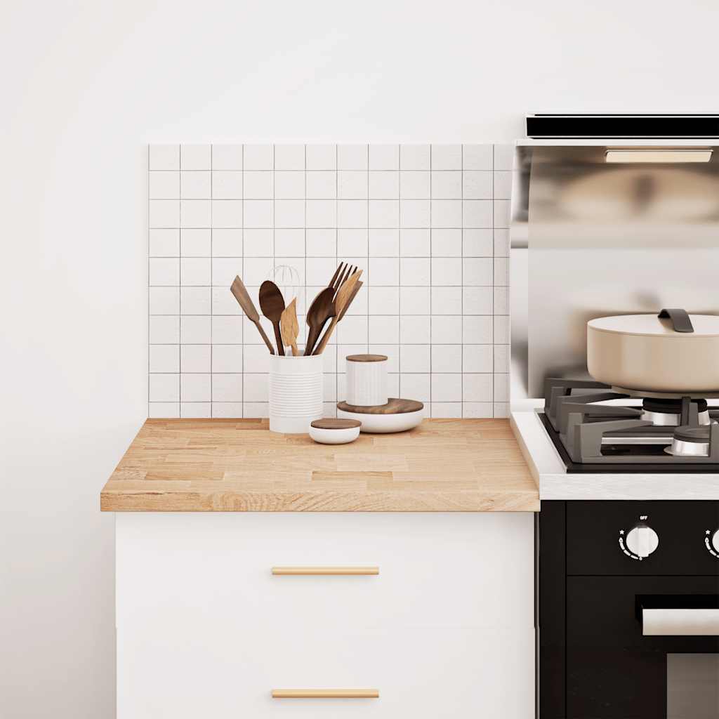 Kitchen Worktop 60x63.5x2.7 cm Solid Wood Oak Rectangular