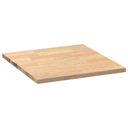 Kitchen Worktop 60x63.5x2.7 cm Solid Wood Oak Rectangular