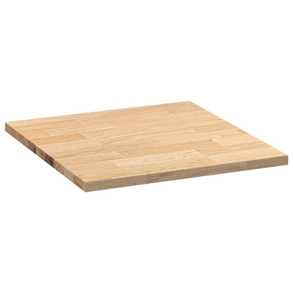 Kitchen Worktop 60x63.5x2.7 cm Solid Wood Oak Rectangular