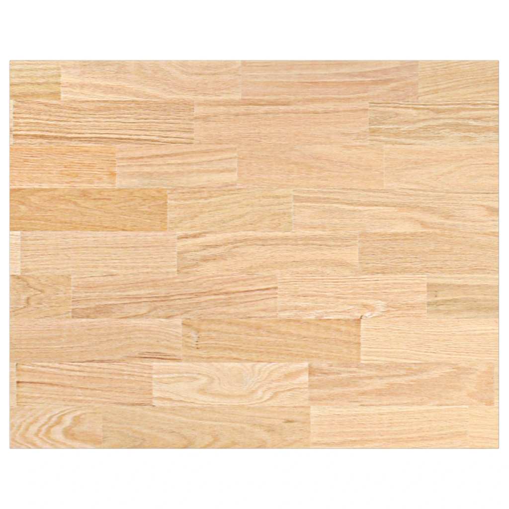 Kitchen Worktop 80x63.5x2.7 cm Solid Wood Oak Rectangular