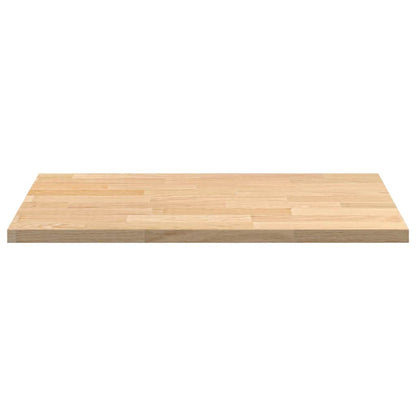 Kitchen Worktop 80x63.5x2.7 cm Solid Wood Oak Rectangular