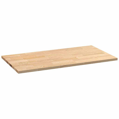 Kitchen Worktop 120x63.5x2.7 cm Solid Wood Oak Rectangular