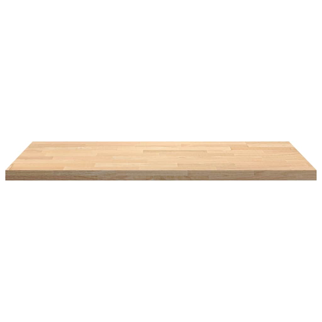 Kitchen Worktop 120x63.5x4 cm Solid Wood Oak Rectangular