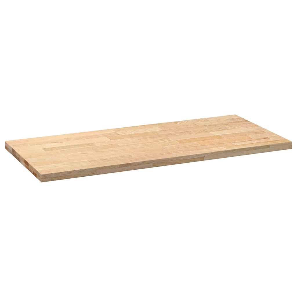 Kitchen Worktop 140x63.5x4 cm Solid Wood Oak Rectangular