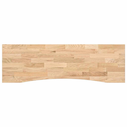 Desk Top Untreated 160x50x2.5 cm Solid Wood Oak Rectangular