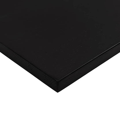 Desk Top Dark Brown 100x60x2.5 cm Solid Wood Oak Rectangular
