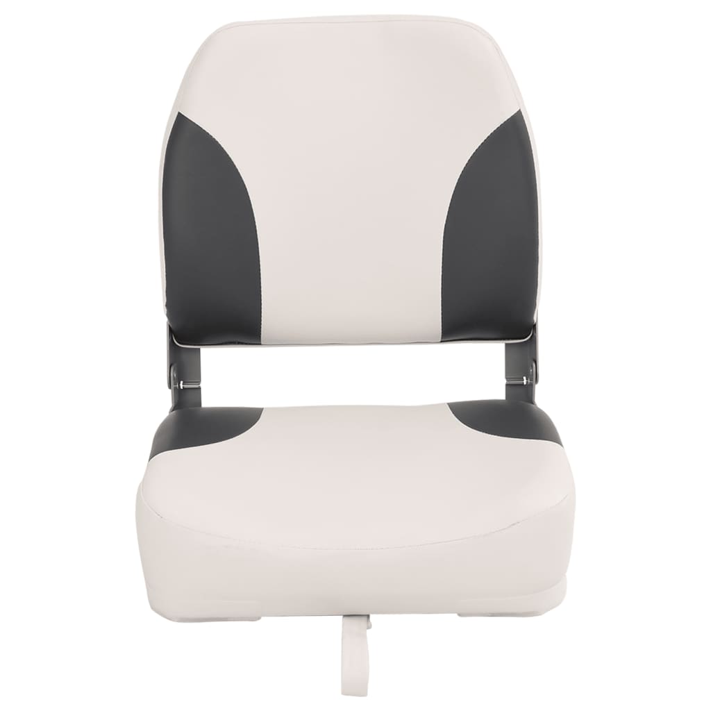 Foldable Boat Seats 2pcs with High Back 41x36x48 cm