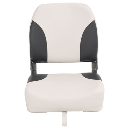 Foldable Boat Seats 2pcs with High Back 41x36x48 cm
