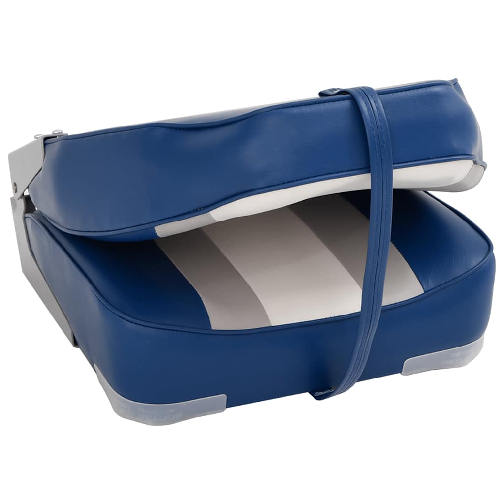 2 Piece Foldable Boat Seat Set High Backrest