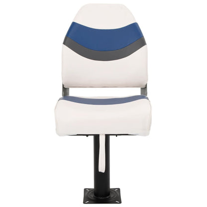 4 Piece Foldable Boat Seat Set High Backrest