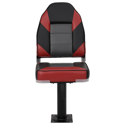 2 Piece Foldable Boat Seat Set High Backrest