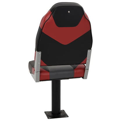2 Piece Foldable Boat Seat Set High Backrest