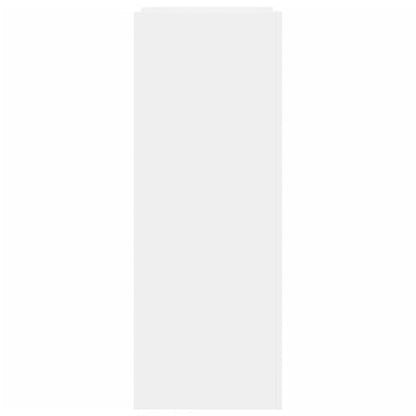 Shoe Cabinet White 74.5x37.5x100 cm Engineered Wood