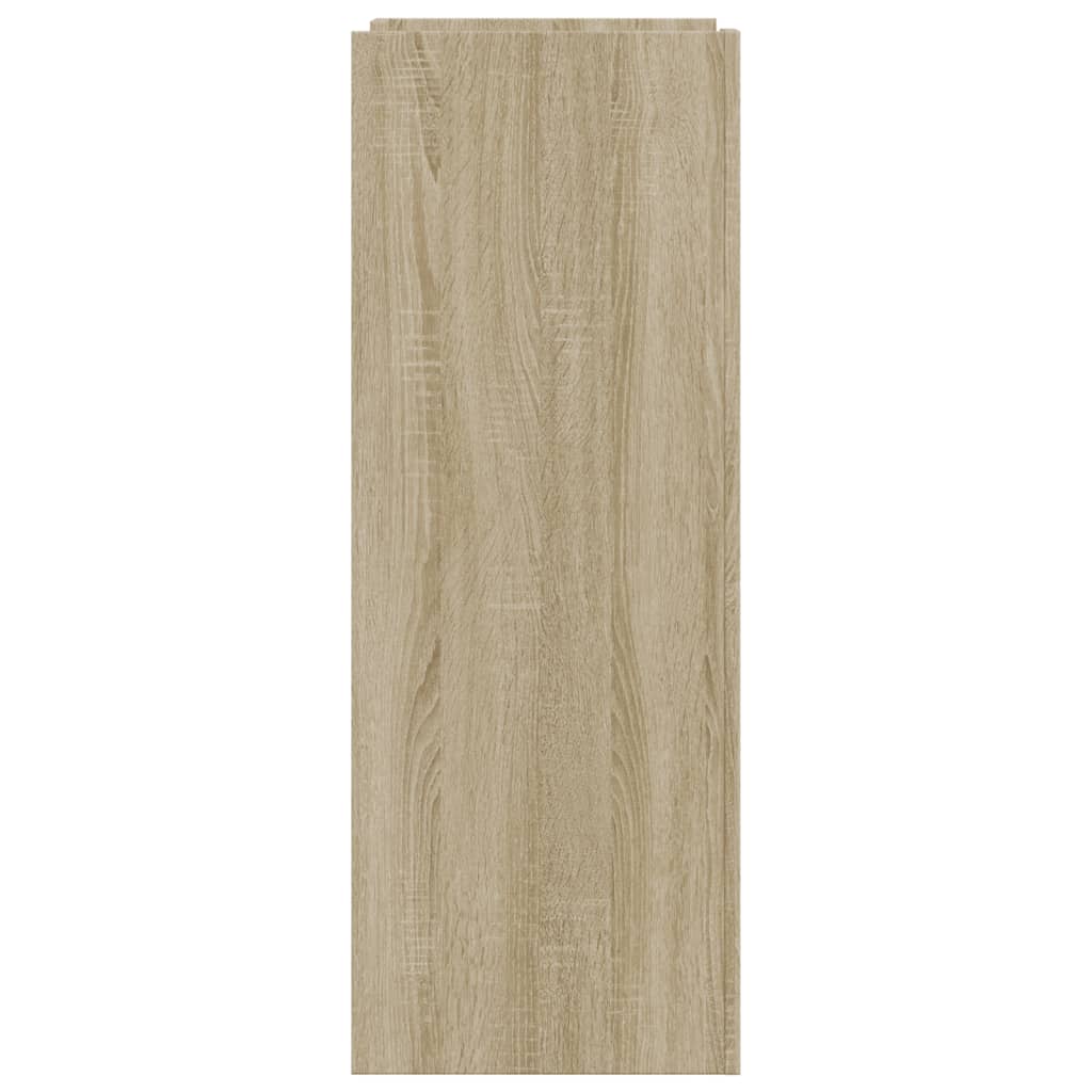 Shoe Cabinet Sonoma Oak 74.5x37.5x100 cm Engineered Wood