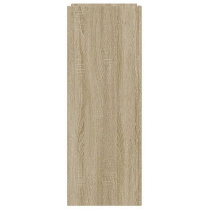 Shoe Cabinet Sonoma Oak 74.5x37.5x100 cm Engineered Wood