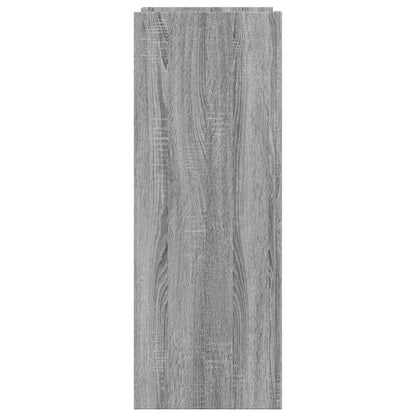 Shoe Cabinet Grey Sonoma 74.5x37.5x100 cm Engineered Wood